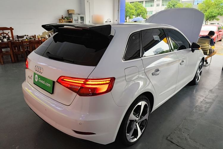 Used Audi A3 2018 30th Anniversary Edition Sportback 35 TFSI Ambition Model Rear Right 45 Deg