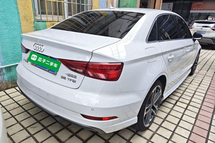 Used Audi A3 2018 30th Anniversary Edition Limousine 35 TFSI Ambition Model Rear Right 45 Deg