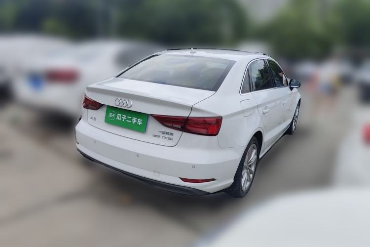 Used Audi A3 2018 30th Anniversary Edition Limousine 35 TFSI Ambition Model Rear Right 45 Deg