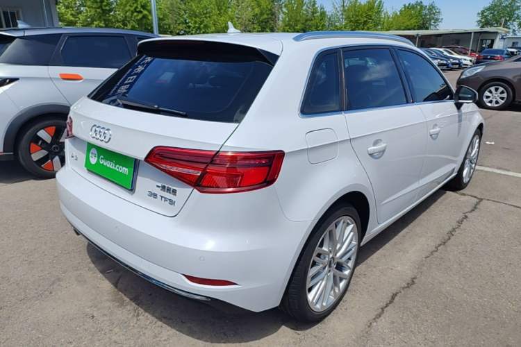 Used Audi A3 2018 30th Anniversary Edition Sportback 35 TFSI Style Model Rear Right 45 Deg