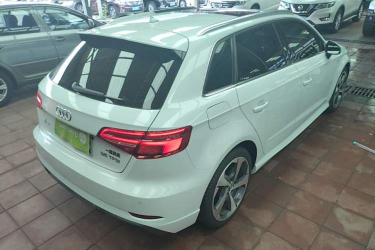 Used Audi A3 2018 30th Anniversary Edition Sportback 35 TFSI Sport Model Rear Right 45 Deg