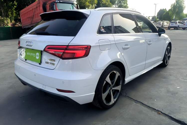 Used Audi A3 2018 30th Anniversary Edition Sportback 35 TFSI Sport Model Rear Right 45 Deg
