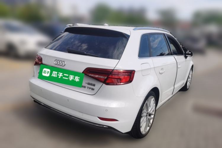 Used Audi A3 2018 30th Anniversary Edition Sportback 35 TFSI Style Model Rear Right 45 Deg