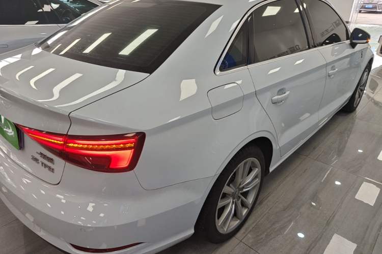 Used Audi A3 2018 30th Anniversary Edition Limousine 35 TFSI Ambition Model Rear Right 45 Deg