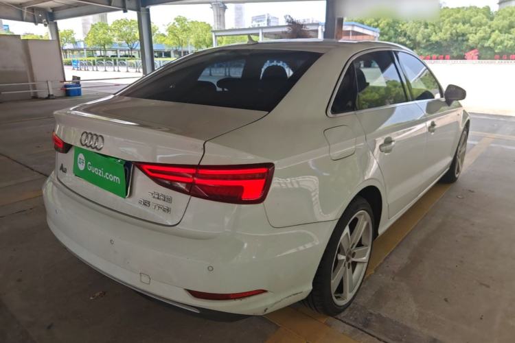 Used Audi A3 2018 30th Anniversary Edition Limousine 35 TFSI Style Model Rear Right 45 Deg