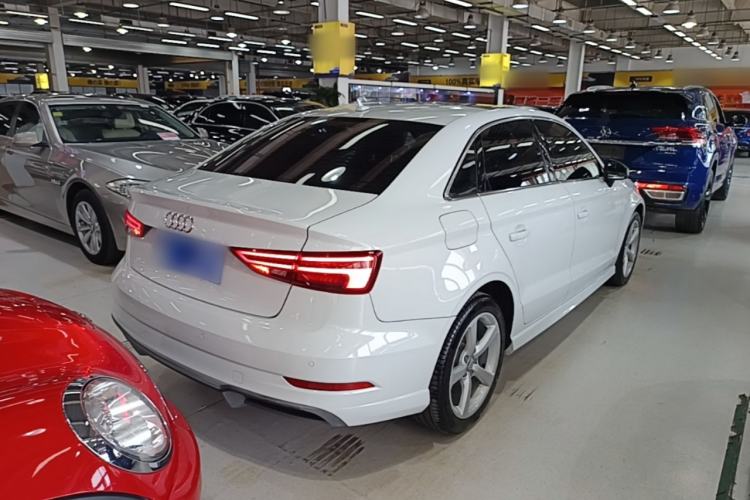 Used Audi A3 2018 30th Anniversary Edition Limousine 35 TFSI Fashion Model Rear Right 45 Deg