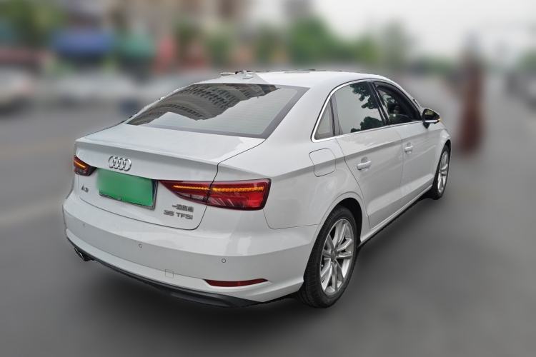 Used Audi A3 2018 30th Anniversary Edition Limousine 35 TFSI Ambition Model Rear Right 45 Deg