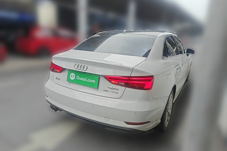 Used Audi A3 2018 30th Anniversary Edition Limousine 35 TFSI Ambition Model Rear Right 45 Deg