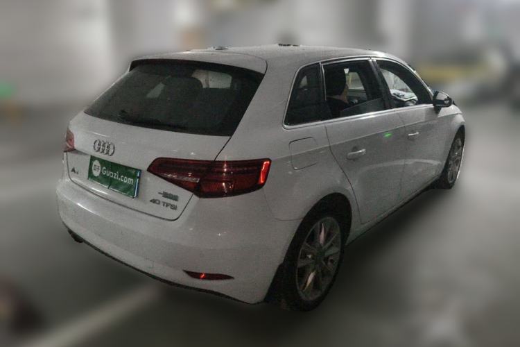 Used Audi A3 2018 30th Anniversary Edition Sportback 35 TFSI Ambition Model Rear Right 45 Deg