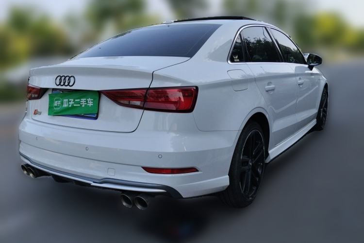 Used Audi A3 2018 30th Anniversary Edition Limousine 40 TFSI Sport Model Rear Right 45 Deg