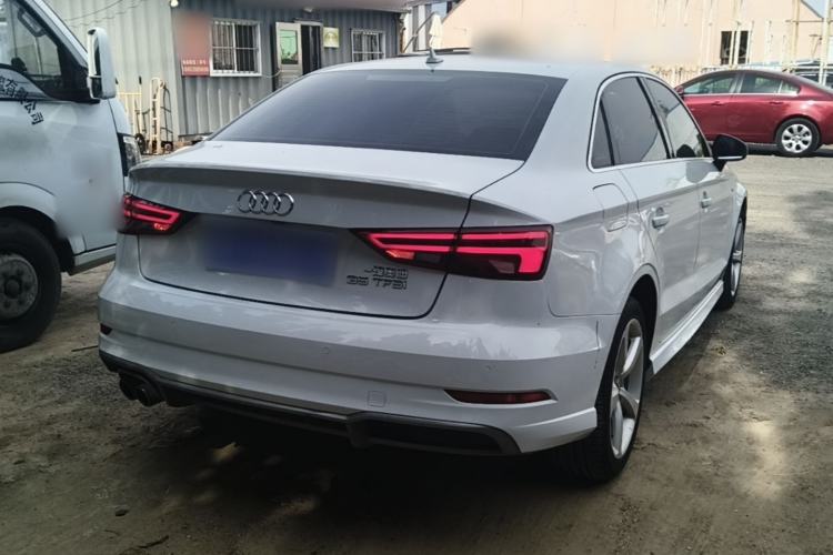 Used Audi A3 2018 30th Anniversary Edition Limousine 35 TFSI Fashion Model Rear Right 45 Deg