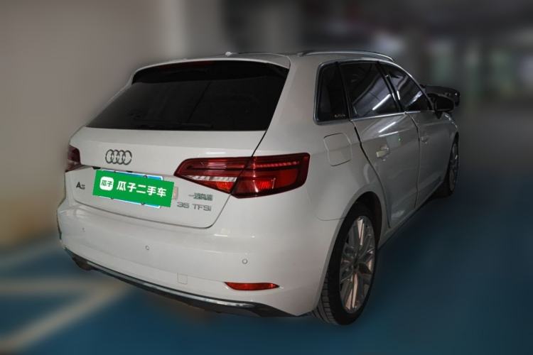 Used Audi A3 2018 30th Anniversary Edition Sportback 35 TFSI Style Model Rear Right 45 Deg