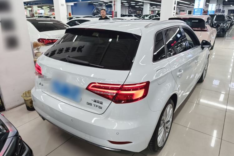 Used Audi A3 2018 30th Anniversary Edition Sportback 35 TFSI Style Model Rear Right 45 Deg