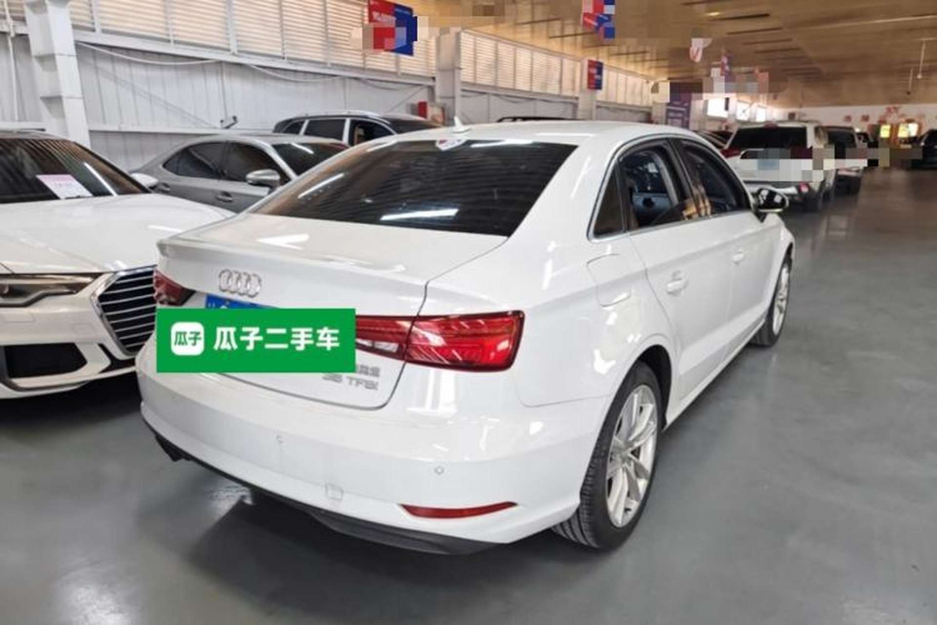 Used Audi A3 2018 30th Anniversary Edition Limousine 35 TFSI Ambition Model Rear Right 45 Deg