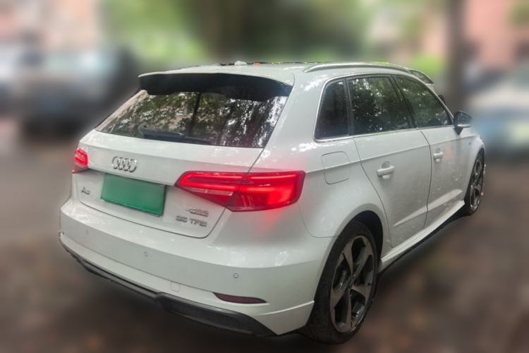 Used Audi A3 2018 30th Anniversary Edition Sportback 35 TFSI Sport Model Rear Right 45 Deg