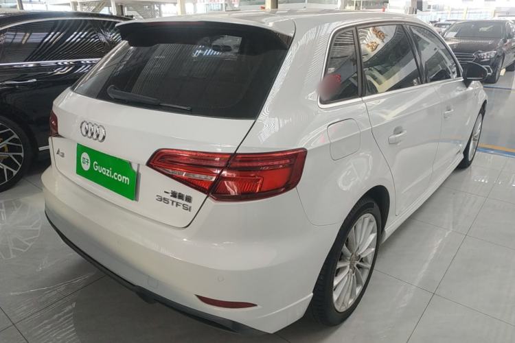 Used Audi A3 2018 30th Anniversary Edition Sportback 35 TFSI Fashion Model Rear Right 45 Deg