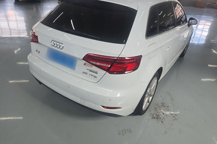 Used Audi A3 2018 30th Anniversary Edition Sportback 35 TFSI Ambition Model Rear Right 45 Deg
