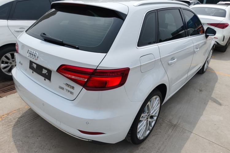 Used Audi A3 2018 30th Anniversary Edition Sportback 35 TFSI Style Model Rear Right 45 Deg