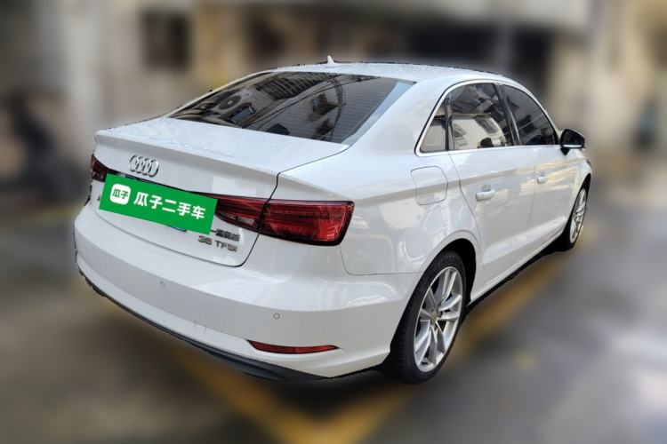 Used Audi A3 2018 30th Anniversary Edition Limousine 35 TFSI Ambition Model Rear Right 45 Deg