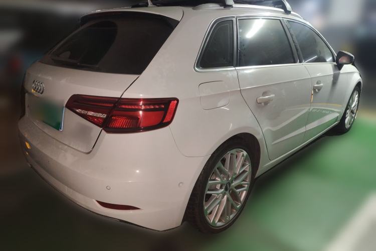 Used Audi A3 2018 30th Anniversary Edition Sportback 35 TFSI Style Model Rear Right 45 Deg