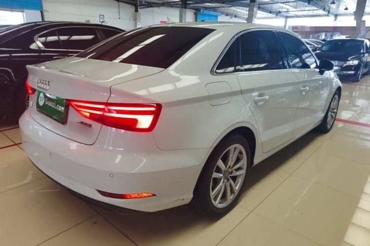 Used Audi A3 2018 30th Anniversary Edition Limousine 35 TFSI Ambition Model Rear Right 45 Deg