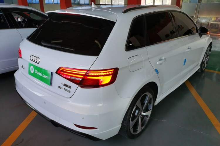 Used Audi A3 2018 30th Anniversary Edition Sportback 40 TFSI Sport Model Rear Right 45 Deg