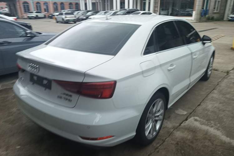 Used Audi A3 2018 30th Anniversary Edition Limousine 35 TFSI Ambition Model Rear Right 45 Deg