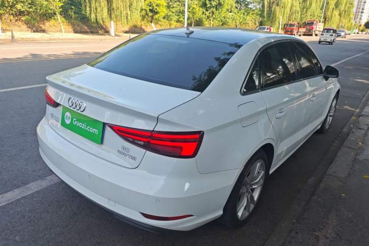Used Audi A3 2018 30th Anniversary Edition Limousine 35 TFSI Ambition Model Rear Right 45 Deg