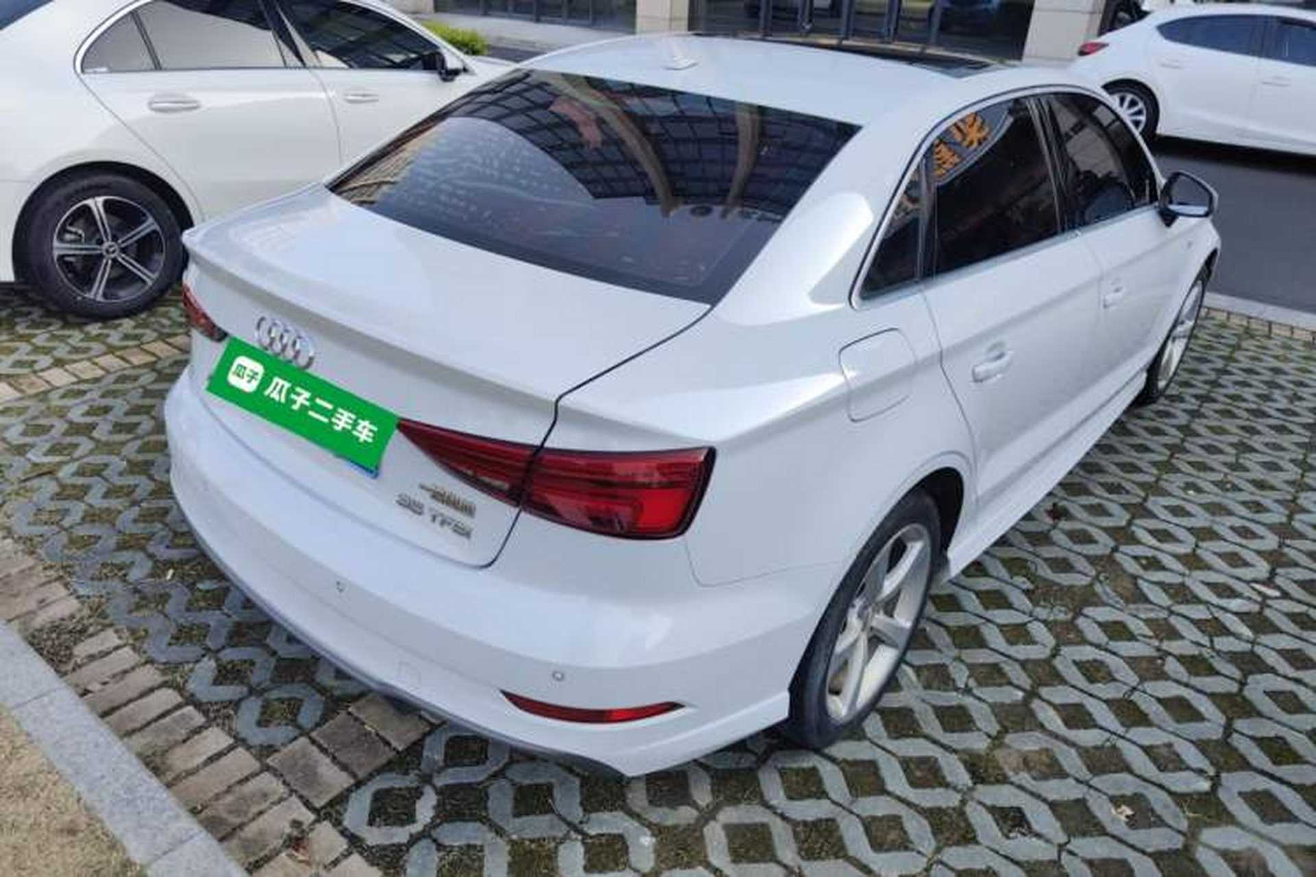 Used Audi A3 2018 30th Anniversary Edition Limousine 35 TFSI Fashion Model Rear Right 45 Deg