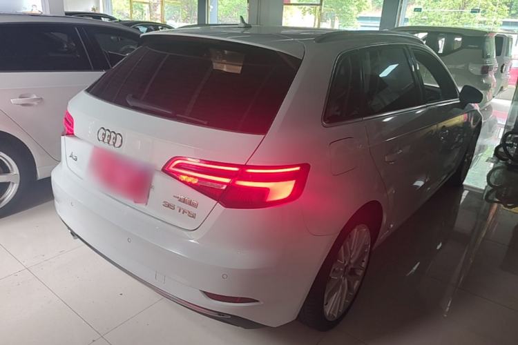 Used Audi A3 2018 30th Anniversary Edition Sportback 35 TFSI Style Model Rear Right 45 Deg