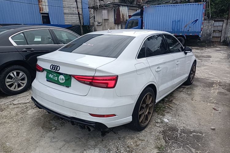 Used Audi A3 2018 30th Anniversary Edition Limousine 35 TFSI Ambition Model Rear Right 45 Deg