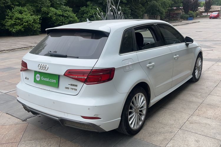 Used Audi A3 2018 30th Anniversary Edition Sportback 35 TFSI Fashion Model Rear Right 45 Deg