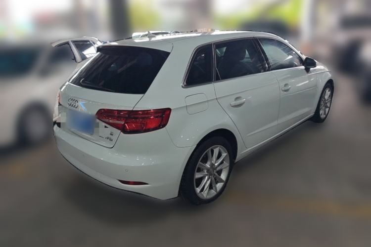 Used Audi A3 2018 30th Anniversary Edition Sportback 35 TFSI Ambition Model Rear Right 45 Deg