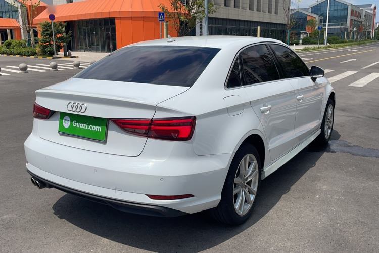 Used Audi A3 2018 30th Anniversary Edition Limousine 35 TFSI Ambition Model Rear Right 45 Deg