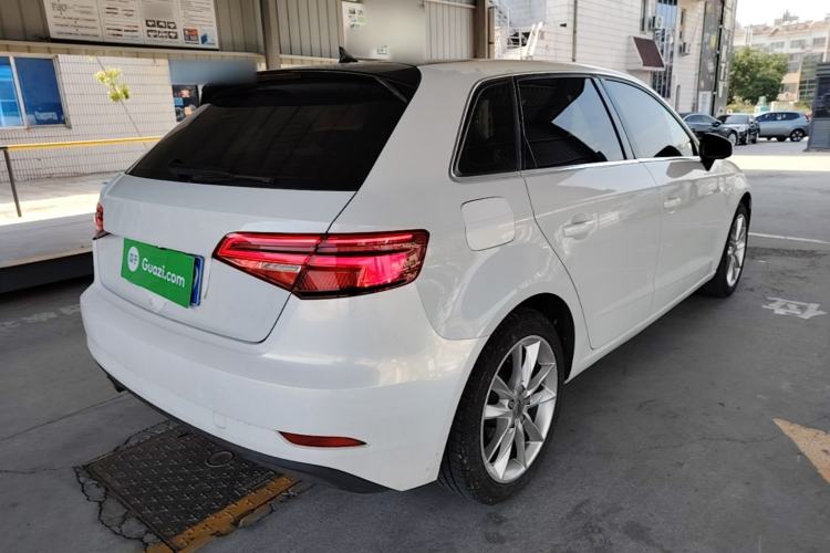Used Audi A3 2018 30th Anniversary Edition Sportback 35 TFSI Ambition Model Rear Right 45 Deg
