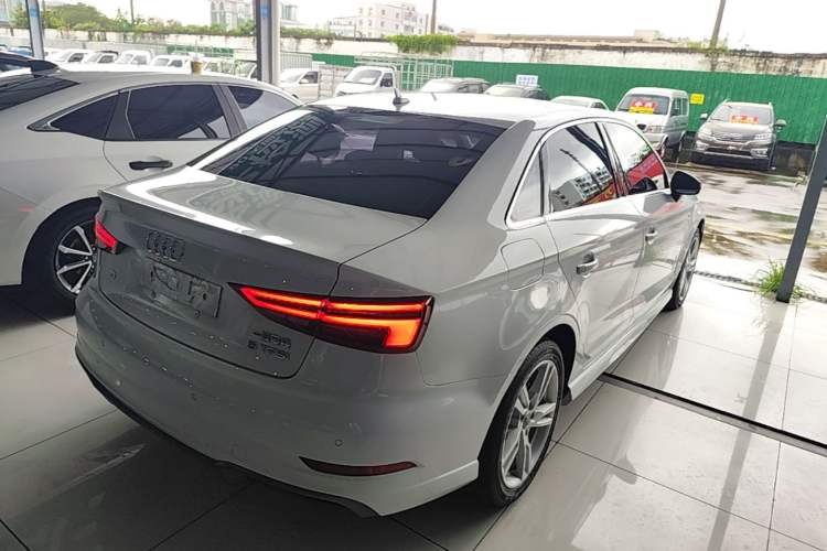 Used Audi A3 2018 30th Anniversary Edition Limousine 35 TFSI Fashion Model Rear Right 45 Deg