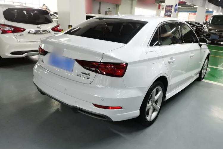 Used Audi A3 2018 30th Anniversary Edition Limousine 35 TFSI Fashion Model Rear Right 45 Deg