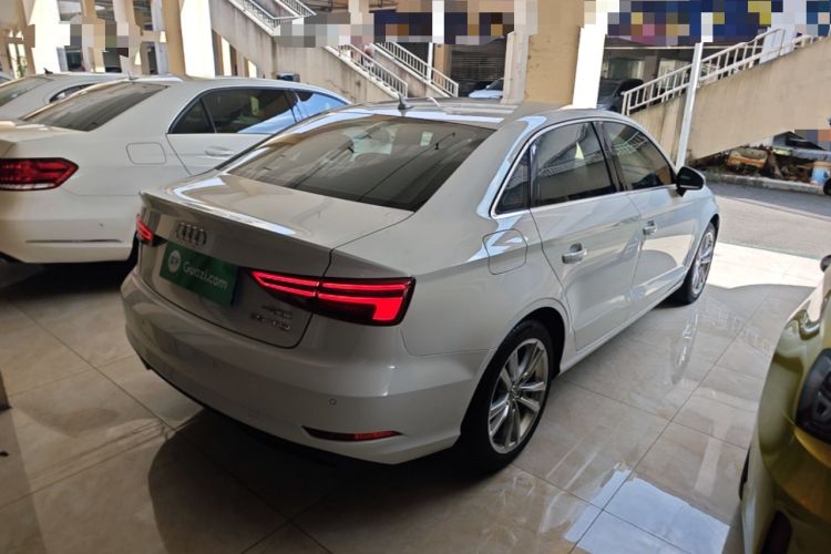 Used Audi A3 2018 30th Anniversary Edition Limousine 35 TFSI Ambition Model Rear Right 45 Deg