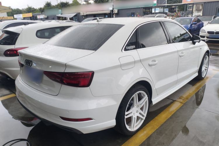 Used Audi A3 2018 30th Anniversary Edition Limousine 35 TFSI Sport Model Rear Right 45 Deg