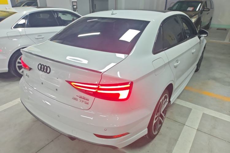 Used Audi A3 2018 30th Anniversary Edition Limousine 35 TFSI Sport Model Rear Right 45 Deg