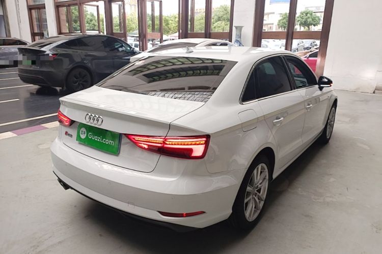 Used Audi A3 2018 30th Anniversary Edition Limousine 35 TFSI Ambition Model Rear Right 45 Deg