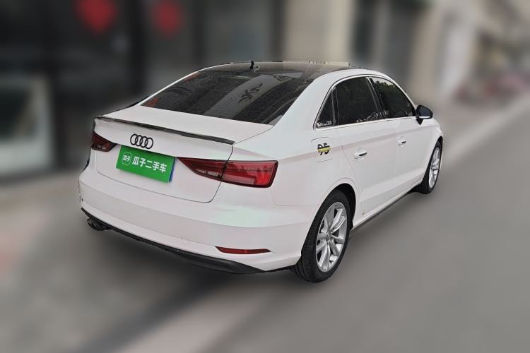 Used Audi A3 2018 30th Anniversary Edition Limousine 35 TFSI Ambition Model Rear Right 45 Deg