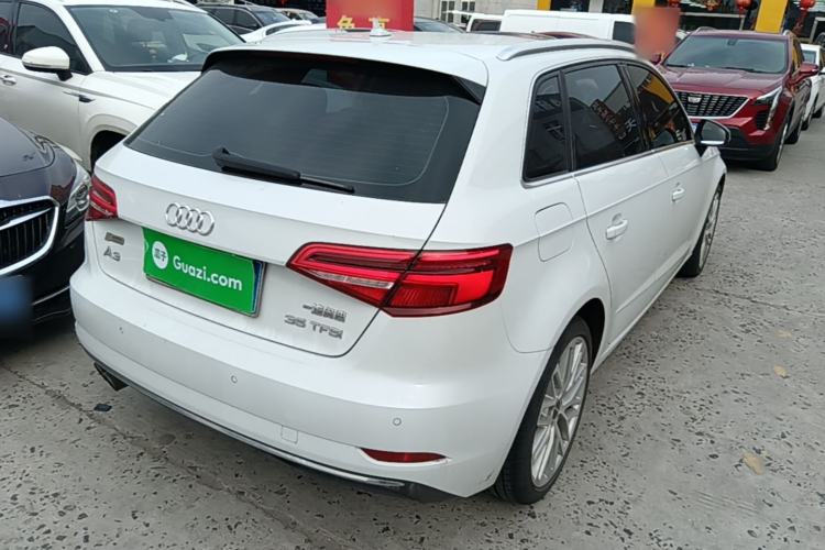 Used Audi A3 2018 30th Anniversary Edition Sportback 35 TFSI Style Model Rear Right 45 Deg