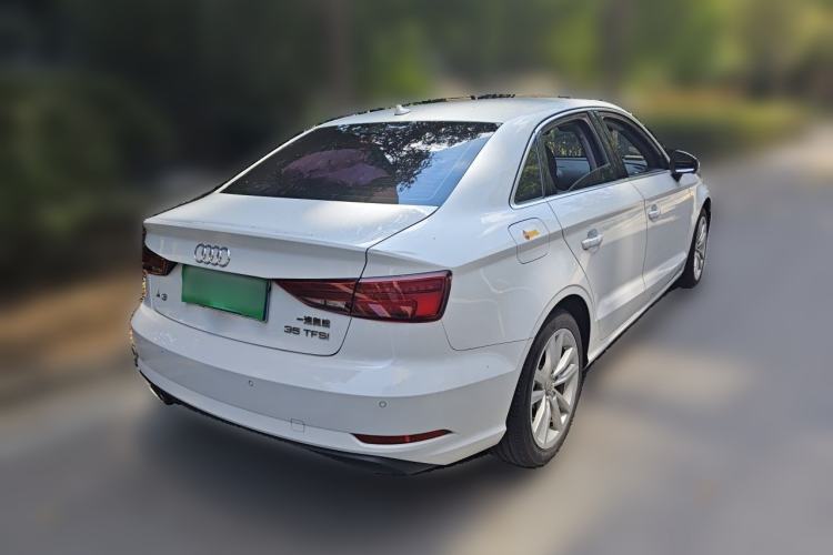 Used Audi A3 2018 30th Anniversary Edition Limousine 35 TFSI Ambition Model Rear Right 45 Deg