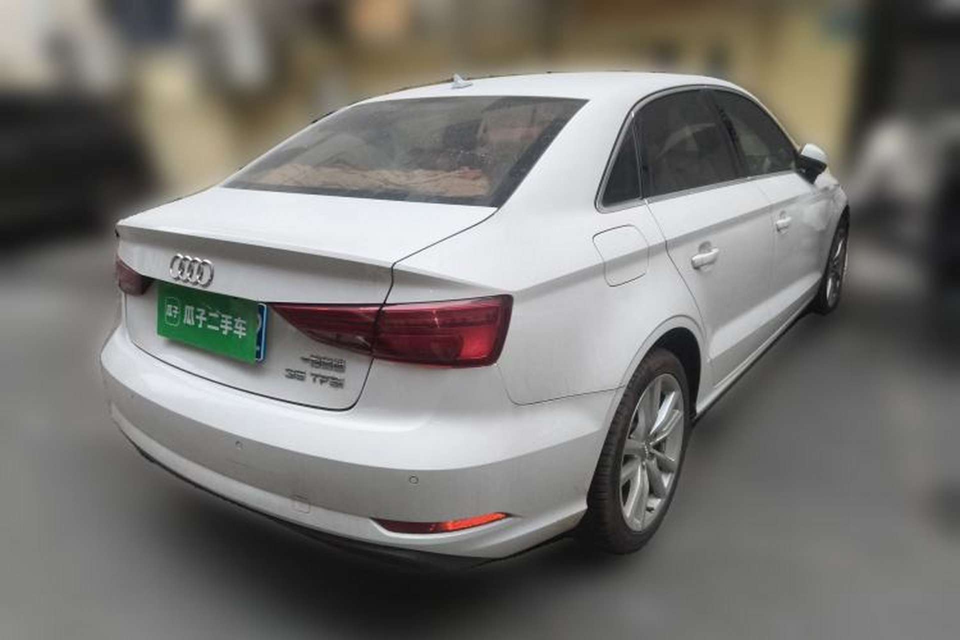 Used Audi A3 2018 30th Anniversary Edition Limousine 35 TFSI Ambition Model Rear Right 45 Deg