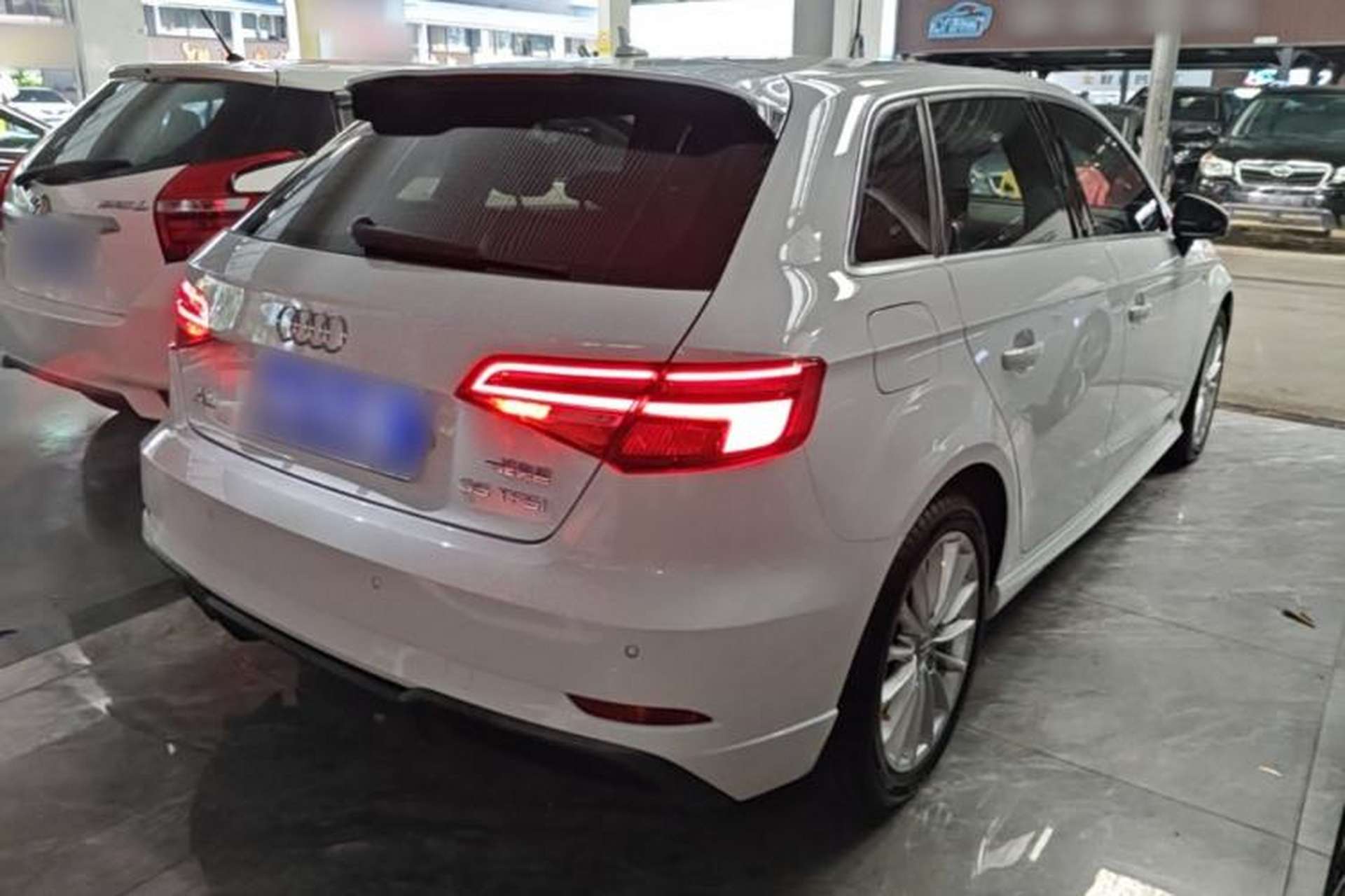 Used Audi A3 2018 30th Anniversary Edition Sportback 35 TFSI Fashion Model Rear Right 45 Deg