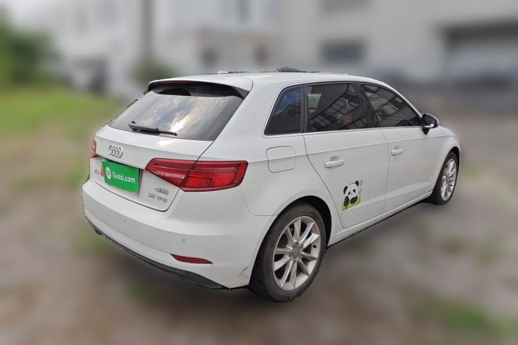 Used Audi A3 2018 30th Anniversary Edition Sportback 35 TFSI Ambition Model Rear Right 45 Deg