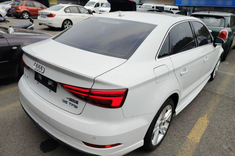 Used Audi A3 2018 30th Anniversary Edition Limousine 35 TFSI Fashion Model Rear Right 45 Deg