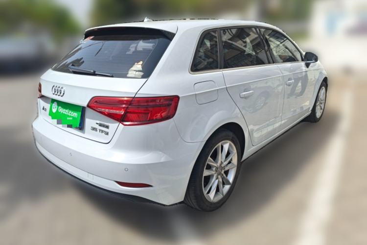 Used Audi A3 2018 30th Anniversary Edition Sportback 35 TFSI Ambition Model Rear Right 45 Deg