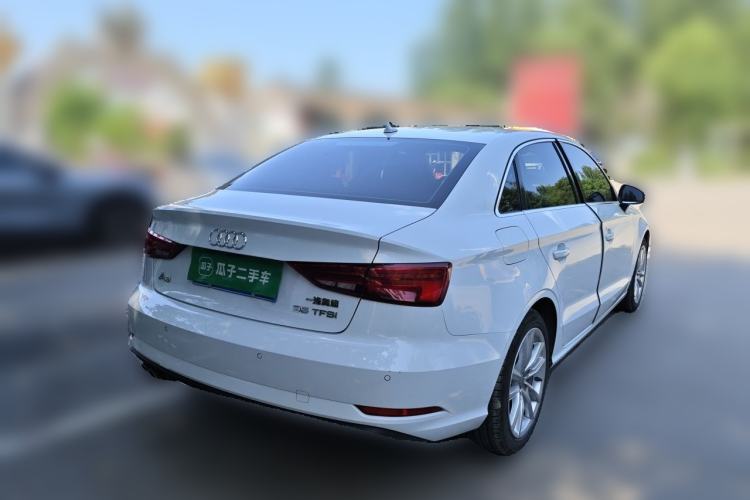 Used Audi A3 2018 30th Anniversary Edition Limousine 35 TFSI Ambition Model Rear Right 45 Deg